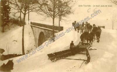 Carte postale ancienne Jura Touristique — Non Localisée (Jura)