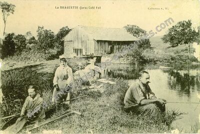Carte postale ancienne La Braguette — Non Localisée (Jura)