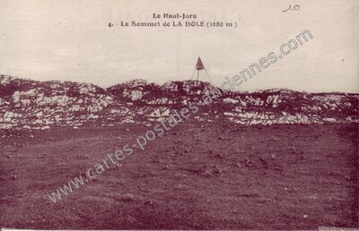 Carte postale ancienne La Dole — Non Localisée (Jura)