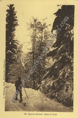 Carte postale ancienne Le Jura — Non Localisée (Jura)