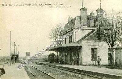 Carte postale ancienne Labarre — Barre (Jura)