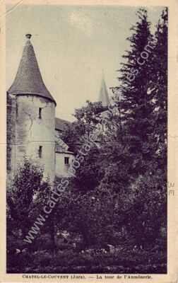 Carte postale ancienne Chatel le Couvent — Châtel-de-Joux (Jura)