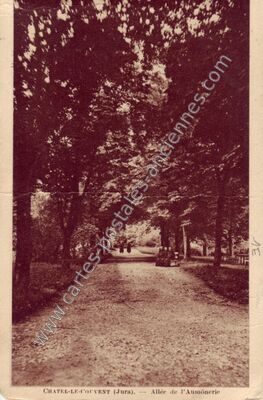Carte postale ancienne Chatel le Couvent — Châtel-de-Joux (Jura)
