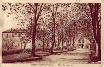 Carte postale ancienne Chatel le Couvent — Châtel-de-Joux (Jura)