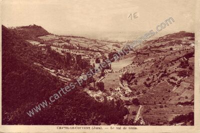 Carte postale ancienne Chatel le Couvent — Châtel-de-Joux (Jura)