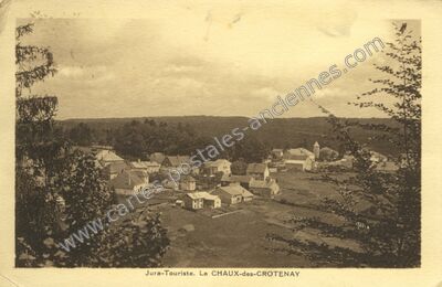 Carte postale ancienne La Chaux-des-Crotenay — Chaux-des-Crotenay (Jura)