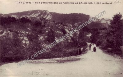 Carte postale ancienne Ilay — La Chaux-du-Dombief (Jura)