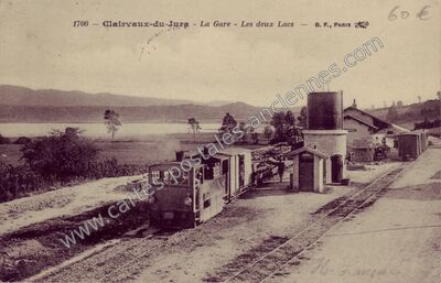 Carte postale ancienne Clairvaux du Jura — Clairvaux-les-Lacs (Jura)