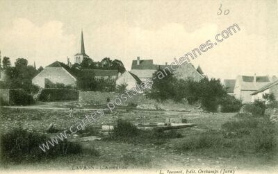 Carte postale ancienne Lavans — Lavans-lès-Dole (Jura)