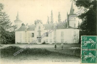 Carte postale ancienne Lavans — Lavans-lès-Dole (Jura)