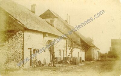 Carte postale ancienne Malange — Malange (Jura)