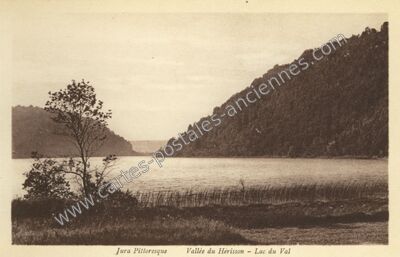 Carte postale ancienne Lac du Val — Menétrux-en-Joux (Jura)