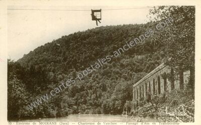 Carte postale ancienne Chartreuse de Vaucluse — Onoz (Jura)