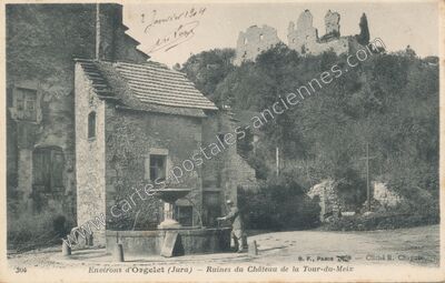 Carte postale ancienne La Tour-du-Meix