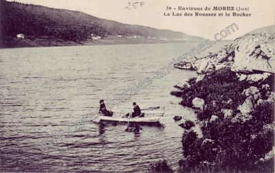Carte postale ancienne Lac des Rousses — Les Rousses (Jura)
