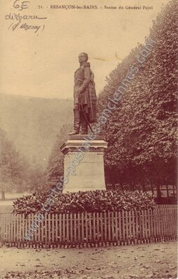 Carte postale ancienne Besancon les Bains — Saint-Amour (Jura)