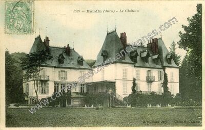 Carte postale ancienne Baudin — Sellières (Jura)