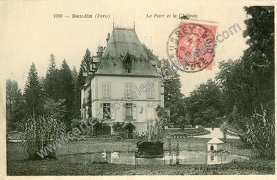 Carte postale ancienne Baudin — Sellières (Jura)