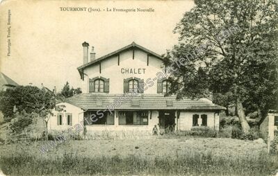 Carte postale ancienne Tourmont
