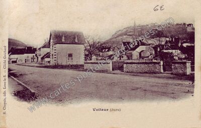 Carte postale ancienne Voiteur — Voiteur (Jura)
