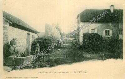 Carte postale ancienne Environs de Lons-le-Saunier — Voiteur (Jura)