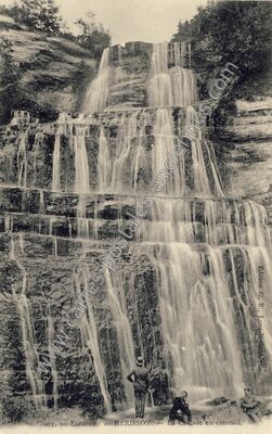 Carte postale ancienne Le Herisson — Le Frasnois (Jura)