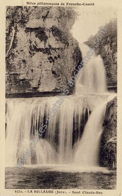 Carte postale ancienne La Billaude — Syam (Jura)
