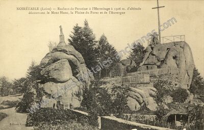 Carte postale ancienne N D'de l'Hermitage — Noirétable (Loire)