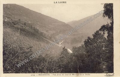 Carte postale ancienne Renaison — Renaison (Loire)