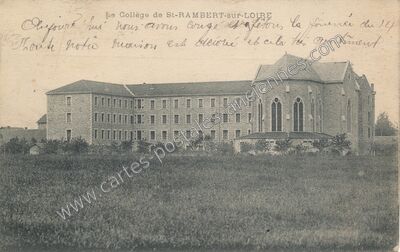 Carte postale ancienne St Rambert sur Loire — Saint-Just-Saint-Rambert (Loire)