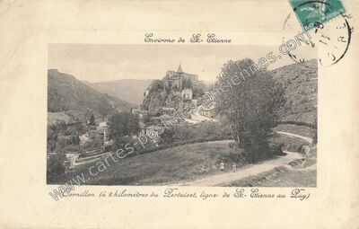 Carte postale ancienne Cornillon — Saint-Paul-en-Cornillon (Loire)