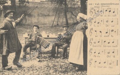 Carte postale ancienne Bourree — Non Localisée (Haute-Loire)