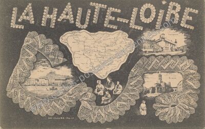 Carte postale ancienne La Haute Loire — Non Localisée (Haute-Loire)