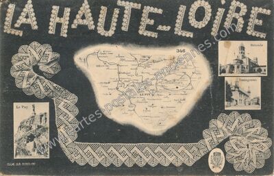 Carte postale ancienne La Haute Loire — Non Localisée (Haute-Loire)