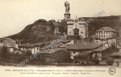 Carte postale ancienne Espaly — Espaly-Saint-Marcel (Haute-Loire)