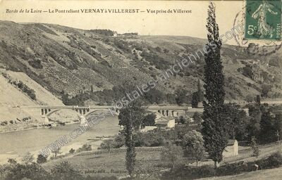 Carte postale ancienne Villerest — Villerest (Loire)