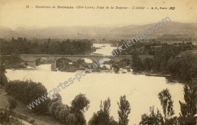 Carte postale ancienne La Bajasse — Brioude (Haute-Loire)