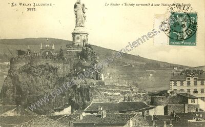 Carte postale ancienne Le Puy — Espaly-Saint-Marcel (Haute-Loire)