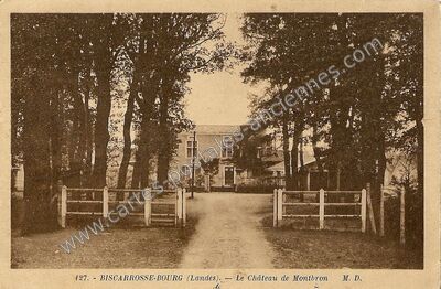 Carte postale ancienne Biscarrosse Bourg — Biscarrosse (Landes)