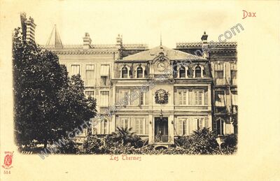 Carte postale ancienne Les Thermes — Dax (Landes)