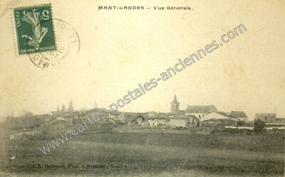 Carte postale ancienne Mant