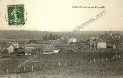Carte postale ancienne Mimbaste