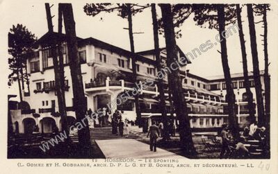 Carte postale ancienne Hossegor — Soorts-Hossegor (Landes)