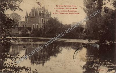 Carte postale ancienne Chateau de Bois Nantier — Saint-Sever (Landes)