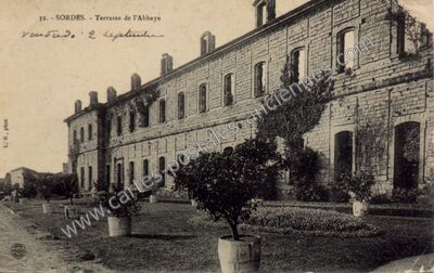 Carte postale ancienne Sorde — Sorde-l'Abbaye (Landes)