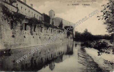 Carte postale ancienne Sorde — Sorde-l'Abbaye (Landes)