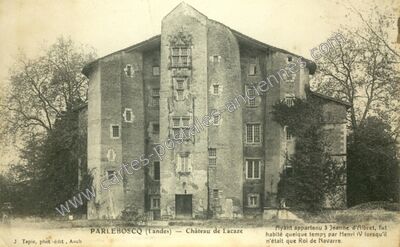 Carte postale ancienne Parleboscq