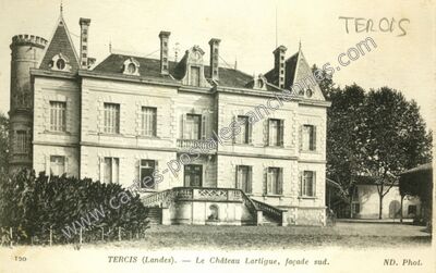 Carte postale ancienne Tercis — Tercis-les-Bains (Landes)