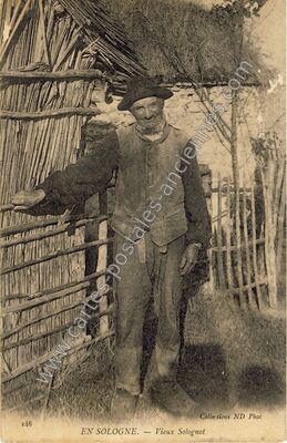 Carte postale ancienne En Sologne — Non Localisée (Loir-et-Cher)