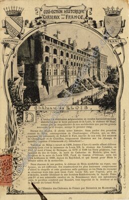 Carte postale ancienne Blois ch — Blois (Loir-et-Cher)